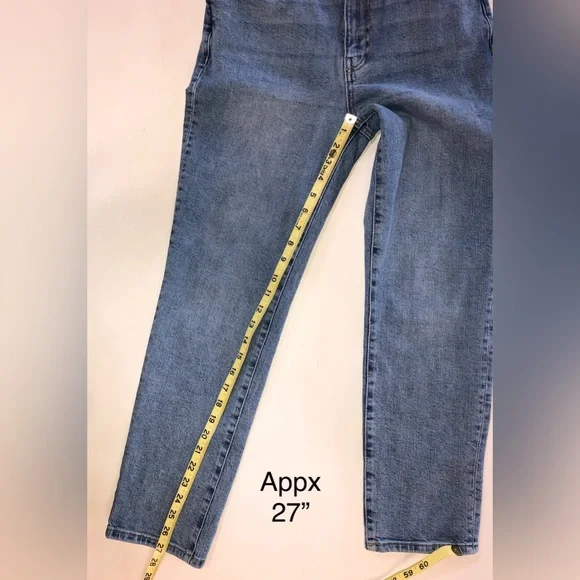 MANGO Claudia Slim Crop Ankle Jeans (6) - Picture 12 of 17